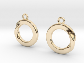 Twisted ring in 14K Yellow Gold