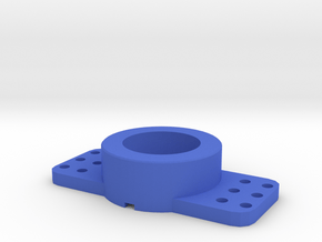 Hole_size_convertor for Arcade1up Tron spinner in Blue Processed Versatile Plastic