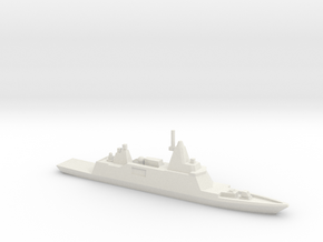 Bhumibol Adulyadej-class frigate, 1/1800 in White Natural Versatile Plastic