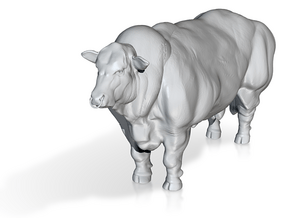 1/64 belgian blue bull in Tan Fine Detail Plastic