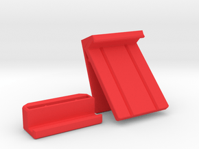 Tesla Model 3/Y Vent Clip-On Phone Mount in Red Smooth Versatile Plastic
