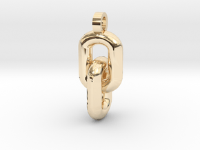 Free links  [pendant] in 9K Yellow Gold 