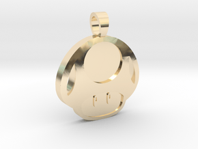 Toad  [pendant] in 9K Yellow Gold 