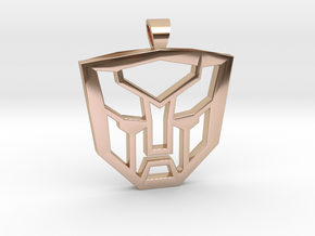 Autobots [pendant] in 9K Rose Gold 
