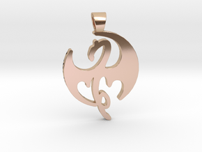 Iron Fist [pendant] in 9K Rose Gold 