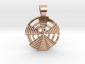 Prime's spiral [pendant] in 9K Rose Gold 
