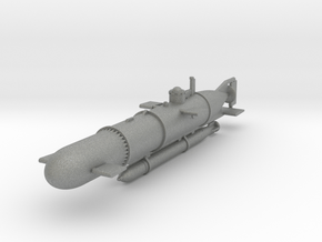 1/144 Hecht 'Type XXVIIA' midget submarine in Gray PA12