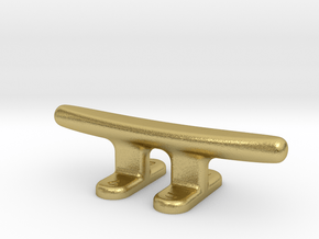 Elco Deck Cleat 10th v2 in Natural Brass
