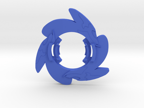 Beyblade Chaos 0 GT | Custom Attack Ring in Blue Processed Versatile Plastic