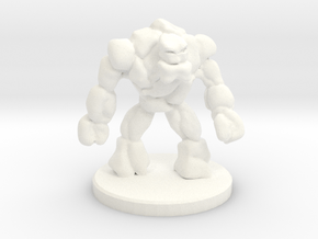 Earth Elemental in White Smooth Versatile Plastic