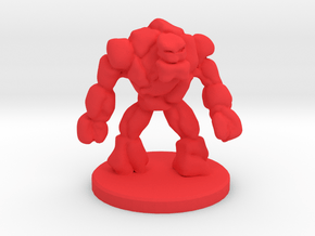 Earth Elemental in Red Smooth Versatile Plastic