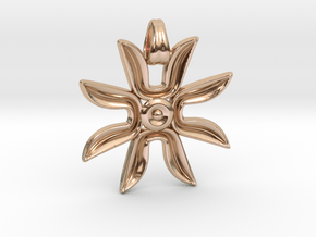 Flower power ! [pendant] in 9K Rose Gold 