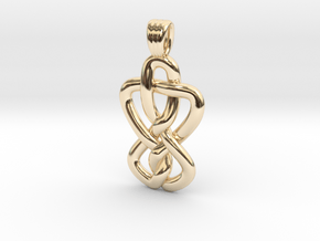 Knot [pendant] in 9K Yellow Gold 