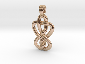 Knot [pendant] in 9K Rose Gold 
