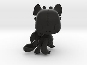 Funko Chimuelo 3D Model Funko Pop OBJ 3D print in Black Natural Versatile Plastic: Small