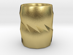 Pencil Holder in Natural Brass