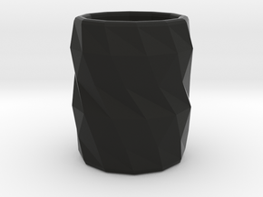 Pencil Holder in Black Smooth PA12