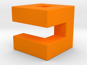 Almost 9gag's logo in Orange Smooth Versatile Plastic