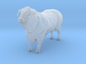 1/64 show hereford bull with nose ring in Smooth Fine Detail Plastic