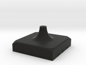 micromount single short new in Black Smooth Versatile Plastic
