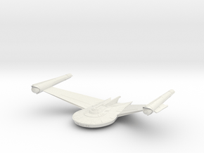 Romulan Vorval Bird of Prey v3 SNW style in White Natural Versatile Plastic