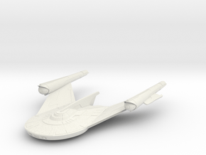 Romulan KayVal Bird of Prey SNW style in White Natural Versatile Plastic