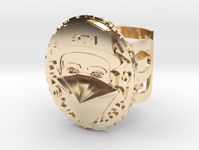Bague Unity 971 in 14k Gold Plated Brass: 5 / 49