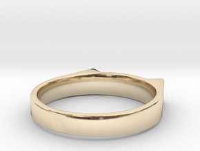 Round cat ring- 6.5 in 9K Yellow Gold : 6.5 / 52.75