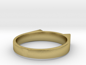 Round cat ring- 6.5 in Natural Brass: 6.5 / 52.75