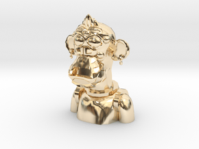 mutant-ape-yacht-club-5088 in 14k Gold Plated Brass