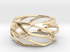 Bague Modulaire in 14k Gold Plated Brass: 5 / 49