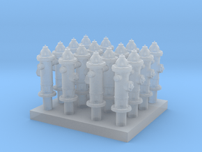 Hydrant type : A H0 (1:87) 16 Pcs in Tan Fine Detail Plastic