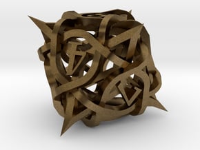 Thorn d8 in Natural Bronze