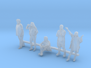 S Scale People in Smoothest Fine Detail Plastic
