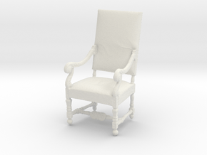 Printle Thing Chair 03 - 1/32 in White Natural Versatile Plastic