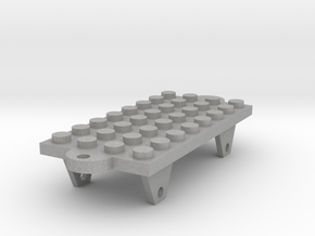 Building Block Chassis For Ho/00 Scale in Aluminum