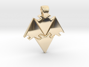Arrows tiling [pendant] in 9K Yellow Gold 