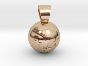 Dragon Ball [pendant] in 9K Rose Gold 