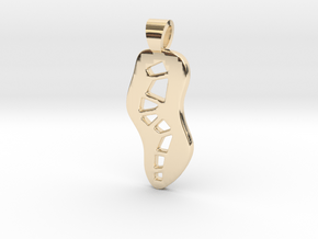 Right way ? [pendant] in 9K Yellow Gold 