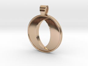 Eye of the Moon [pendant] in 9K Rose Gold 