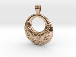 Tribal spirit [pendant] in 9K Rose Gold 