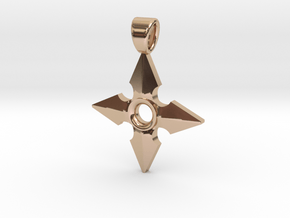 Shuriken [pendant] in 9K Rose Gold 