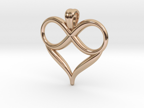 Infinite love [pendant] in 9K Rose Gold 