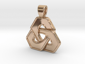Odin's Knot [pendant] in 9K Rose Gold 