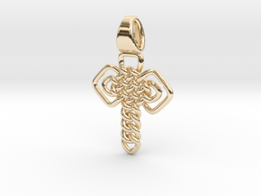 Dragonfly in 9K Yellow Gold 