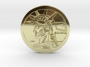Liberty from Corrupt-O-Currency 2023 in 18K Yellow Gold