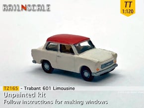 Trabant 601 Limousine '64 (TT 1:120) in Tan Fine Detail Plastic
