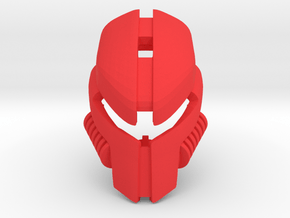 Great Mask of Adaptation (Toa Zaria) (axle) in Red Smooth Versatile Plastic