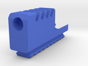 Strike Frame Compensator MK. II w/Rail for G17 G18 in Blue Smooth Versatile Plastic