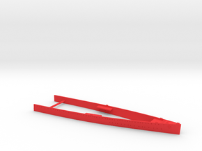 1/600 D Class Panzerschiffe Bow in Red Smooth Versatile Plastic